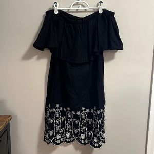 Off the shoulder dress